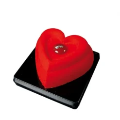 Moule Silicone Coeur Love 7,8 x 7,7 cm x H 3,4 cm (x24) Pavoflex