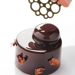 Moule Silicone Décor Cercles Ø 5 x H 0,2 cm (x15) Pavoni