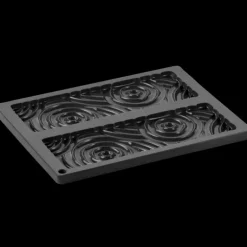 Moule Silicone Décor Cercles 21 x 7 cm x H 0,9 cm (x2) Pavoni