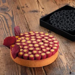 Moule Silicone Décor Framboises Ø 18 cm x H 2,6 cm Pavoni