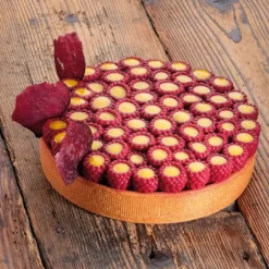 Moule Silicone Décor Framboises Ø 18 cm x H 2,6 cm Pavoni