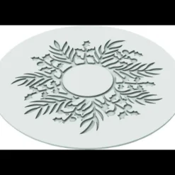 Moule Silicone Décor Guirlande Ø 14,5 x H 0,2 cm Silikomart