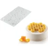 Moule Silicone Décor Miel Ø 7,5 cm x H 0,8 cm (x6) Silikomart Professional