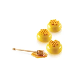 Moule Silicone Décor Miel Ø 4,5 cm x H 0,8 cm (x15) Silikomart Professional