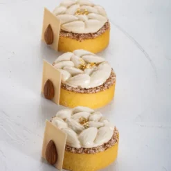 Moule Silicone Décor Mini Amandes Ø 6 cm x H 1,4 cm (x8) Pavoni