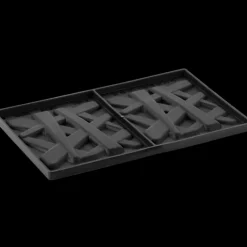 Moule Silicone Décor Shanghai 13,5 cm x H 1 cm (x2) Pavoni