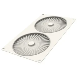 Moule Silicone Décors Skirt Ø 14 x H 1 cm (x2) Silikomart