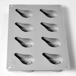 Moule Silicone Demi-Poire 30 x 17.5 cm (x8) Pavoni