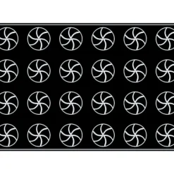 Moule Silicone Dôme Vertigo Ø 7 cm x H 4,4 cm (x24) Pavoflex