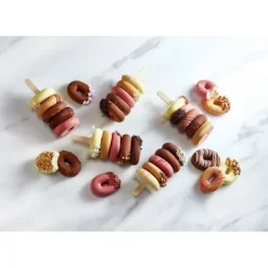 Moule Silicone Glace Mini Donuts 4,6 x 3,5 cm x H 1,2 cm (x20) Pavoni