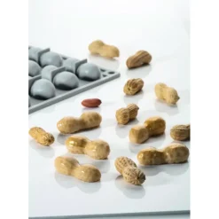 Moule Silicone Gourmand Cacahuète 4,7 x 1,9 x H 1,6 cm (x24) Pavoni