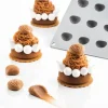 Moule Silicone Gourmand Châtaigne 3,1 x 2,7 x H 1,6 cm (x24) Pavoni