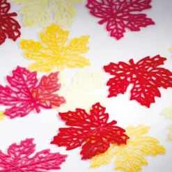 Moule Silicone Gourmand Feuille d'Erable 6,6 x 6,2 x H 0,2 cm (x8) Pavoni