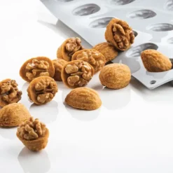 Moule Silicone Gourmand Noix 3,8 x 2,8 x H 1,6 cm (x18) Pavoni
