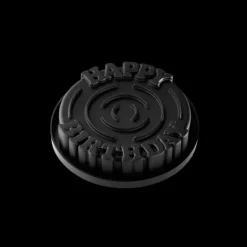 Moule Silicone Happy Birthday 19 x H 4,5 cm Pavocake