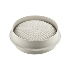 Moule Silicone Honoré Ø 19,5 x H 7 cm Silikomart 3D Design