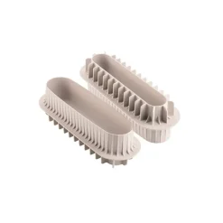 Moule Silicone Insert Bûche et Cake 22 x 5 x H 4 cm (x2) Silikomart 3D Design