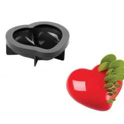 Moule Silicone Insert Cœur Passion 15 x 14 cm x H 5 cm Pavoni