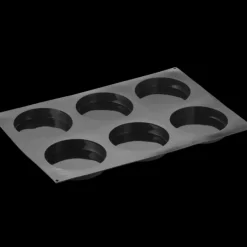 Moule Silicone Insert Rond Disco Ø 16 cm x H 3 cm (x6) Pavoflex
