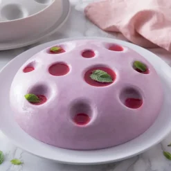 Moule Silicone Luna Ø22 cm Silikomart 3D Design