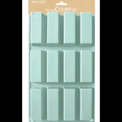 Moule Silicone Mini Cakes 29,7 x 17,4 cm (x12) Scrapcooking