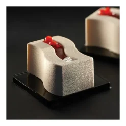 Moule Silicone Rectangle Vague 8 x 4,5 cm x H 4 cm (x25) Pavoflex