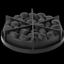 Moule Silicone Rond Rocky Ø 18 x H 5 cm Pavoni