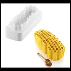 Moule Silicone Ruche 25 x 9 cm x H 7,3 cm Silikomart Professional