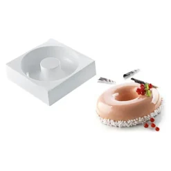 Moule silicone Savarin Ø 18 cm Silikomart Professional