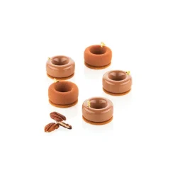 Moule Silicone Savarin Oblio Ø 5 cm x H 2,1 cm (x15) Silikomart Professional