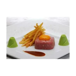 Moule Silicone Savarins Carrés 6,5 cm x H 2,6 cm (x8) Silikomart