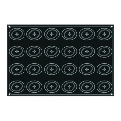 Moule Silicone Vague 8,3 x 6,2 cm x H 3,5 cm (x24) Pavoflex