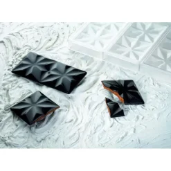 Moule Tablette Chocolat Edelweiss 15,5 x 7,7 cm x H 1 cm (x3) Pavoni