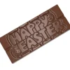 Moule Tablette Chocolat Happy Easter 11,8 x 5 cm (x4) Chocolate World