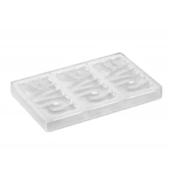 Moule Tablette Chocolat Lovely 15 x 7,6 cm x H 1 cm (x3) Pavoni