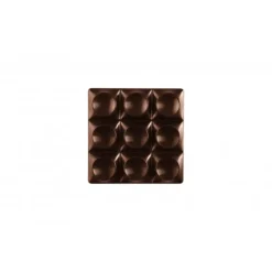 Moule Tablette Chocolat Mini Bricks 7 x 7 cm x H 1,1 cm (x6) Pavoni