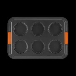 Moule Tartelettes Anti-Adhésif 6 Empreintes 38,7 x 26,9 cm Le Creuset