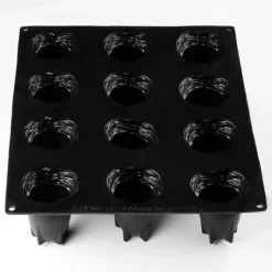 Moule Œuf de Pâques Mono Ø 7 × H 7,2 cm (x12) Pavoni