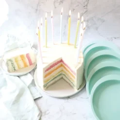 Moules Layer Cake Silicone 18,5 cm x H 2,5 cm (x5) Scrapcooking