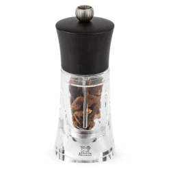 Moulin à Piment Oléron 14 cm Transparent-Chocolat Peugeot