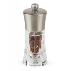 Moulin à Piment Ouessant 14 cm Transparent-Inox Peugeot