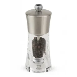 Moulin à Poivre Ouessant 14 cm Transparent-Inox Peugeot