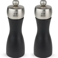 Moulin à Sel Fidji 15 cm Noir-Inox Peugeot