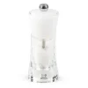 Moulin à Sel Molène 14 cm Transparent et Blanc Peugeot