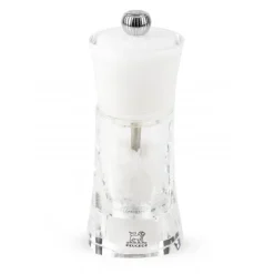 Moulin à Sel Molène 14 cm Transparent et Blanc Peugeot