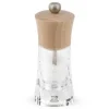 Moulin à Sel Oléron 14 cm Transparent-Bois Naturel Peugeot