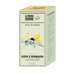 Moulin Râpe à Fromage inox 2 tambours
