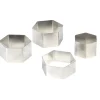 Nonnette Hexagonale Inox Ø 8 cm H4 cm