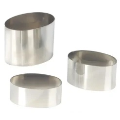 Nonnette Ovale Inox 7 cm H6 cm