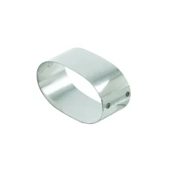 Nonnette Ovale Inox 7 cm x H 3 cm